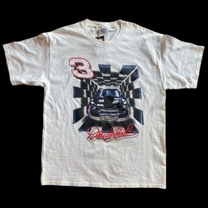 NWT VTG 1993 Dale Earnhardt Single Stitch Shirt XL Stained